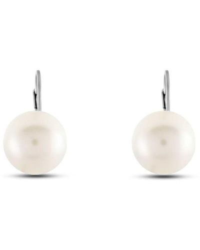 Stroili Orecchini Pendenti Silver Pearls Argento Rodiato Perla sintentica - Bianco