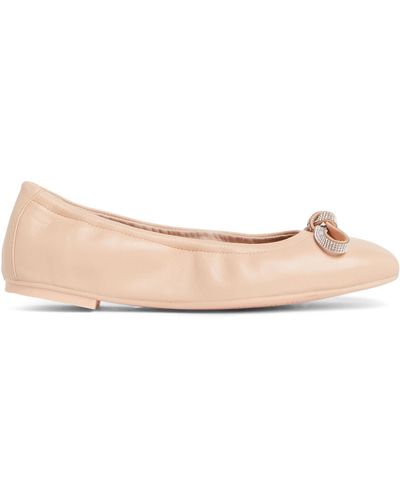Stuart Weitzman , Sw Bow Ballet Flat, Flats And Loafers, - Pink