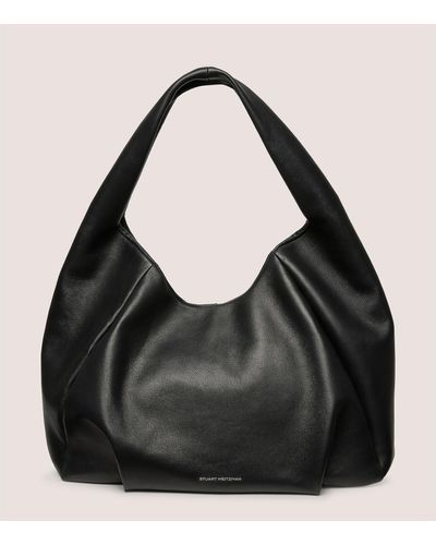 Stuart Weitzman Moda Hobo Bag Handbags - Black