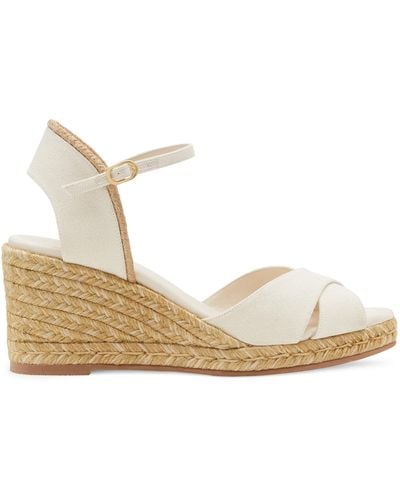 Stuart Weitzman , MIRELA II ESPADRILLE WEDGE, SANDALIAS PLATAFORMA, - Neutro