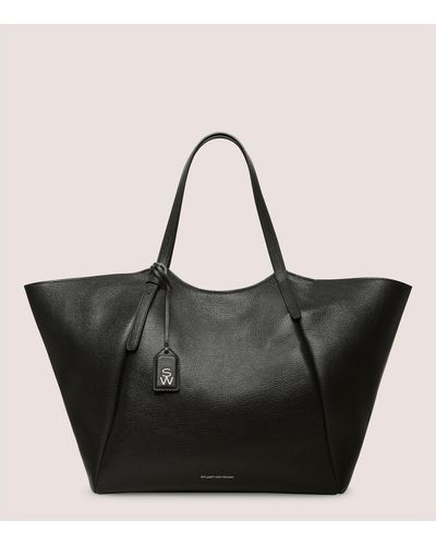 Stuart Weitzman Gogo Tote Handbags - Black