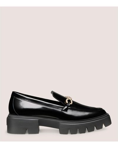 Stuart Weitzman Nolita Sw Signature Loafer Flats & Loafers - Black