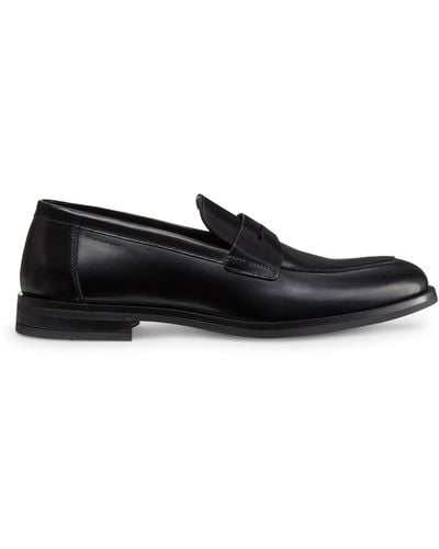 Stuart Weitzman , SW CLUB CLASSIC PENNY LOAFER, Mocassini, - Nero