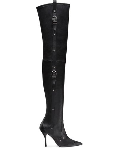 Stuart Weitzman , ULTRASTUART MAVERICK 100 STRETCH BOOT, Black Friday, - Nero