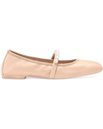 Stuart Weitzman , Goldie Ballet Flat, Flats And Loafers, - Pink