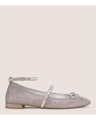 Stuart Weitzman Stefanie Ballet Flats & Loafers - Gray