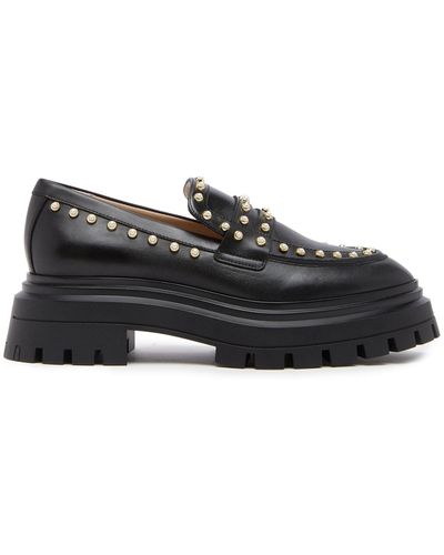 Stuart Weitzman , BEDFORD PEARL LOAFER, Last chance, - Negro