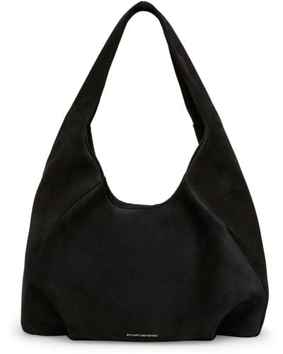 Stuart Weitzman , THE MODA HOBO BAG, BOLSAS, - Negro