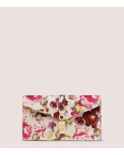 Stuart Weitzman Milan Loveletter Clutch Handbags - Pink