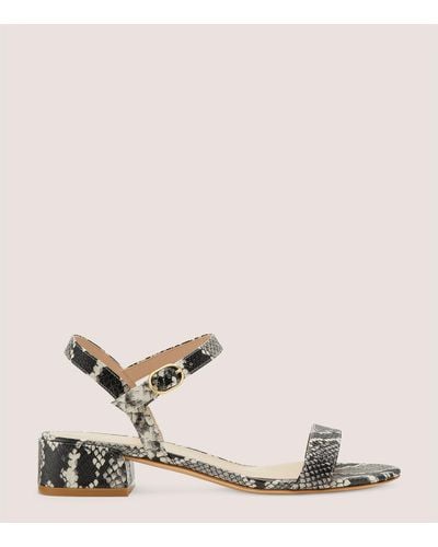 Stuart Weitzman Dancer 35 Block Sandal The Sw Outlet - Black