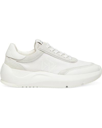 Stuart Weitzman , Sw Glide Lace-up Trainer, Trainers, - White