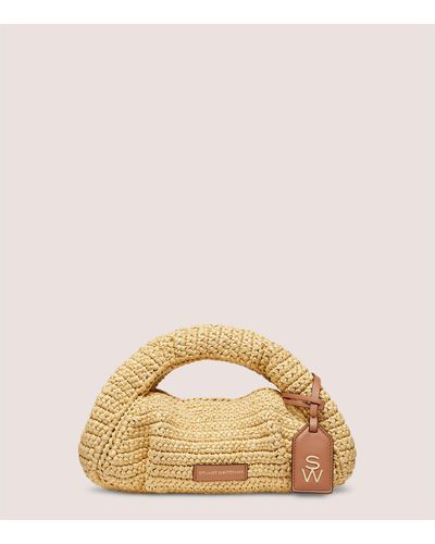 Stuart Weitzman The Moda Mini Tote Handbags - Natural