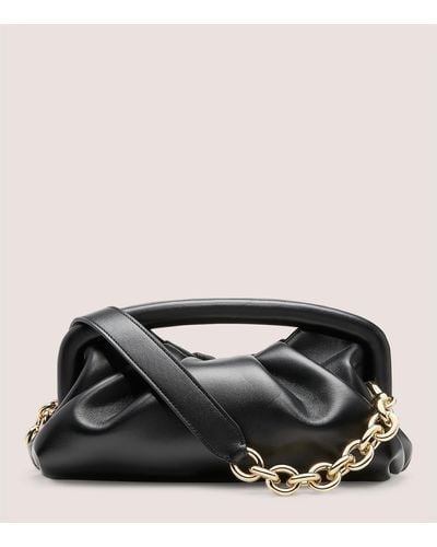 Stuart Weitzman The Moda Frame Pouch Handbags - Black