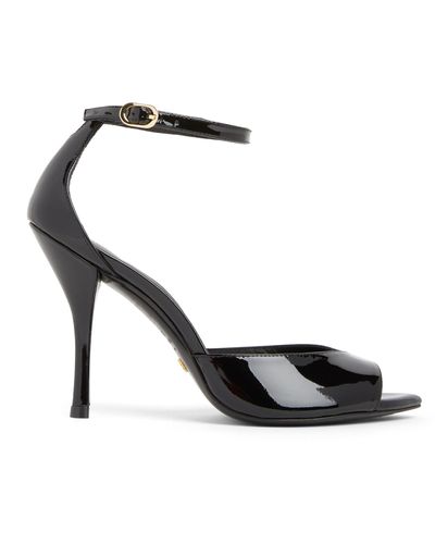 Stuart Weitzman , Nudist Point 100 Sandal, Women Black Sandals,