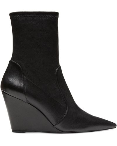 Stuart Weitzman , STUART WEDGE 85 SOCK BOOTIE, Private Sale SS23 40 off, - Negro