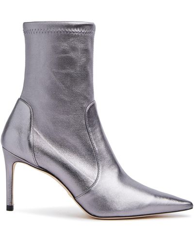 Stuart Weitzman , STUART 85 STRETCH BOOTIE, STIEFEL UND STIEFELETTEN, - Grau