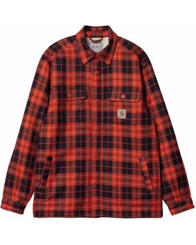 Carhartt Arden Shirt Jacket - Red