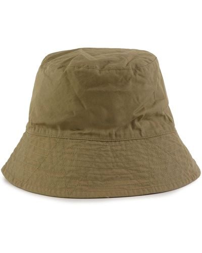Engineered Garments Hemp Satin Bucket Hat - Green