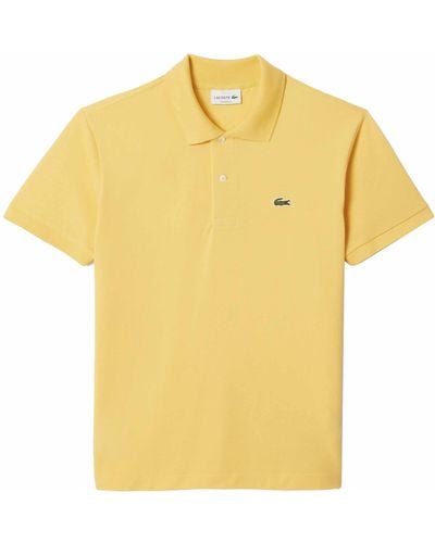 Lacoste Original L.12.12 Petit Pique Polo Shirt - Yellow