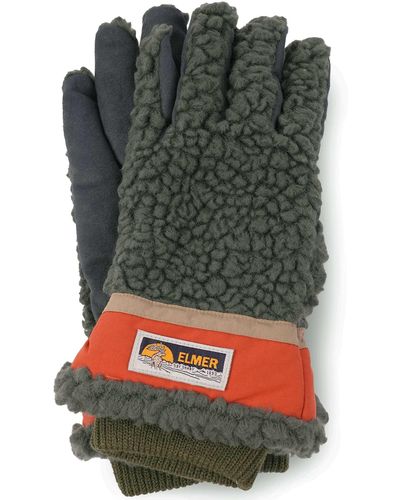 Elmer Gloves Teddy Fleece Gloves - Green
