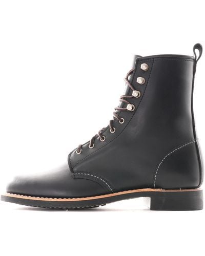 Red Wing Silversmith Boots 3361b-blk Color: Black, Size: Uk 3