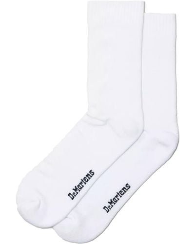 Dr. Martens The Double Doc Sock 3 Pack - White