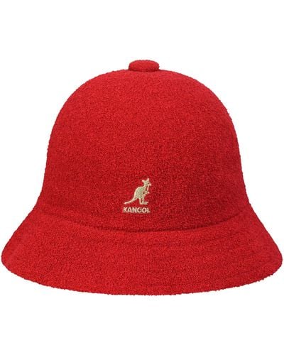 Kangol Bermuda Casual Hat - Red