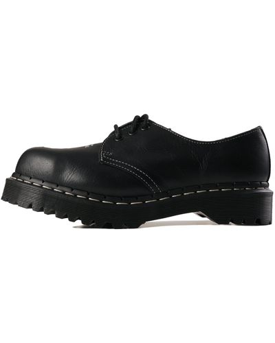 Dr. Martens Dr Martens 1461 Bex Exposed Steel Toe Oxford Shoes - Black