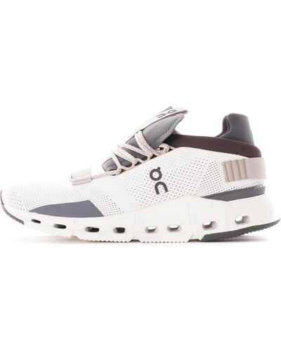 On Shoes Cloudnova Trainers - White/umber