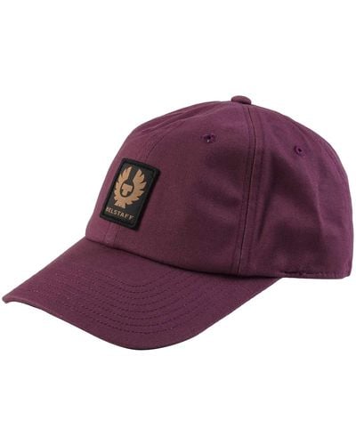 Belstaff Phoenix Patch Cap - Purple