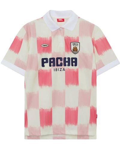 Pompeii3 X Pacha Football Shirt - Pink