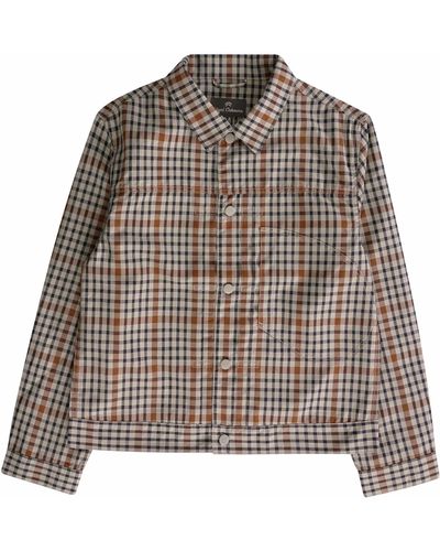 Nigel Cabourn Japanese Style Overshirt - Brown