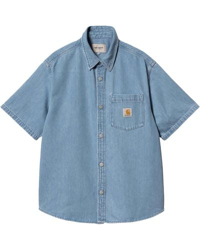 Carhartt Short Sleeve Ody Shirt - Blue