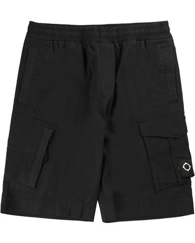 Ma Strum Drawstring Cargo Shorts - Black