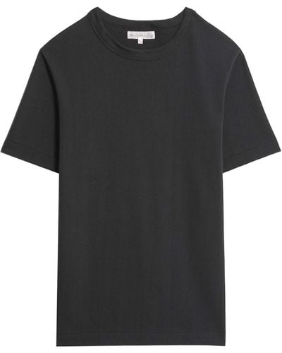 Merz B. Schwanen Loopwheeled T-shirt - Black