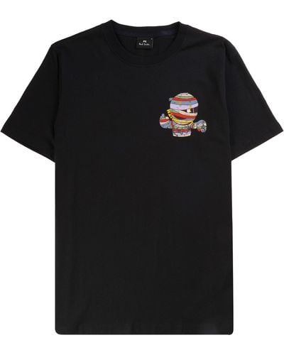 Paul Smith Mummy Graphic T-shirt - Black