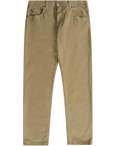 Lois Sierra Thin Cord Trousers - Natural