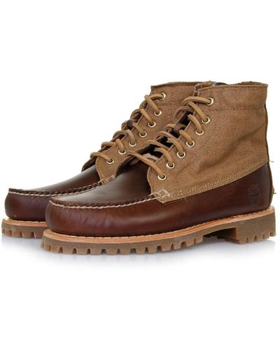 Timberland Aunthentics Chukka Dark Brown Boots A13Uf