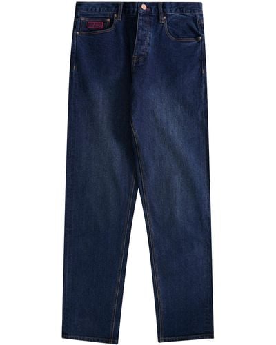 C17 Jeans C17-cedixsept Jeans Regular Tapered Fit - Mid Wa - Blue
