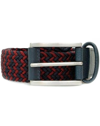 Anderson's Elastic Woven Belt - Red