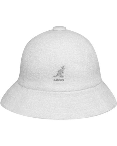 Kangol Bermuda Casual Hat - White