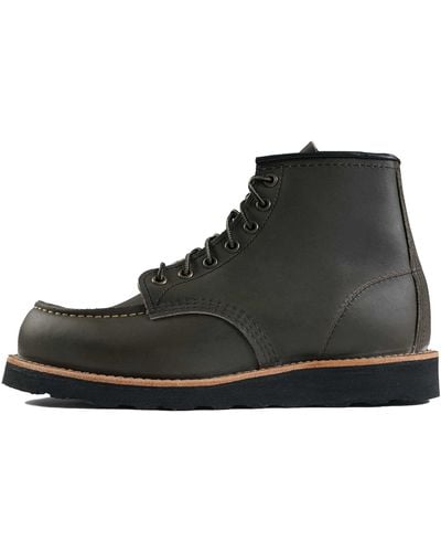 Red Wing Classic Moc Toe Boots - Black