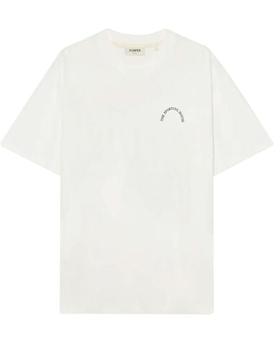 Pompeii3 Sporting House Graphic T-shirt - White
