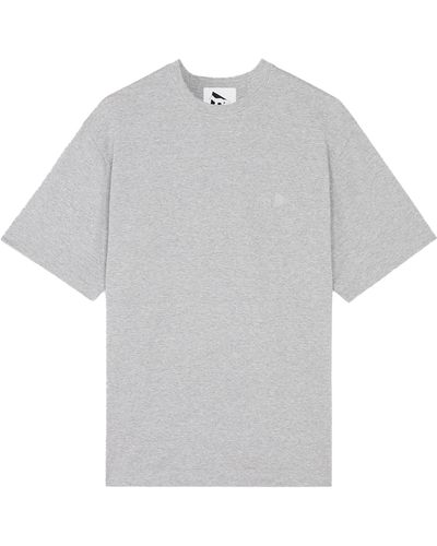 and wander X Maison Kitsune Dry Cotton T-shirt - Grey