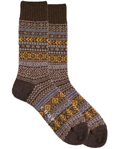 Chup Socks Quiet Forest - Brown