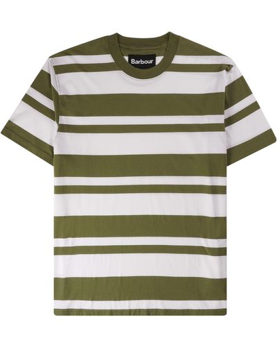 Barbour Friars Stripe T-shirt - Green