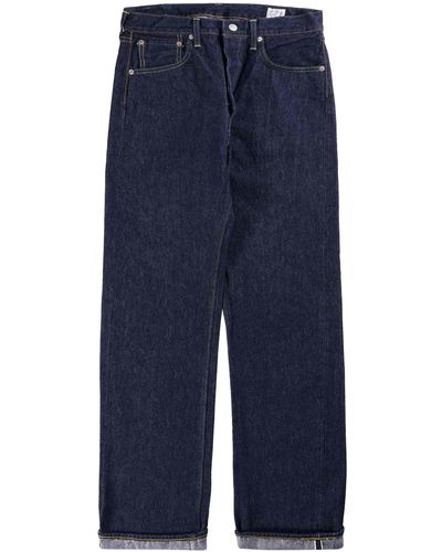 Orslow 105 Standard Denim Jeans - Blue