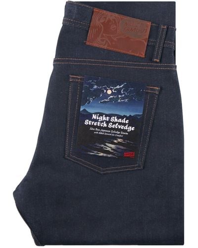 Naked & Famous Naked & Famous Night Shade Stretch Selvedge - Blue