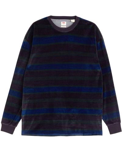Levi's Stay Loose Long Sleeve Tee - Lapland - Blue