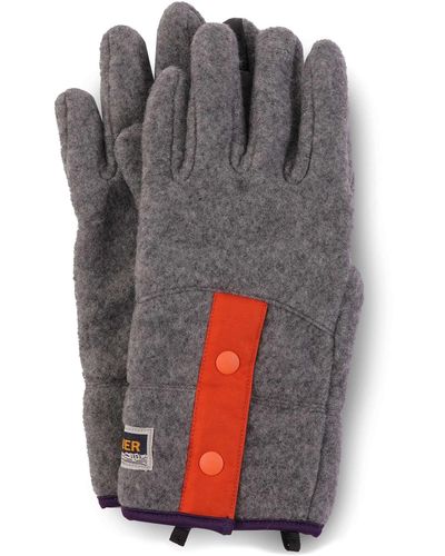 Elmer Gloves Recycled Wool Fleece Gloves - Grey